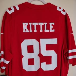 New 49ers Kittle jersey size L